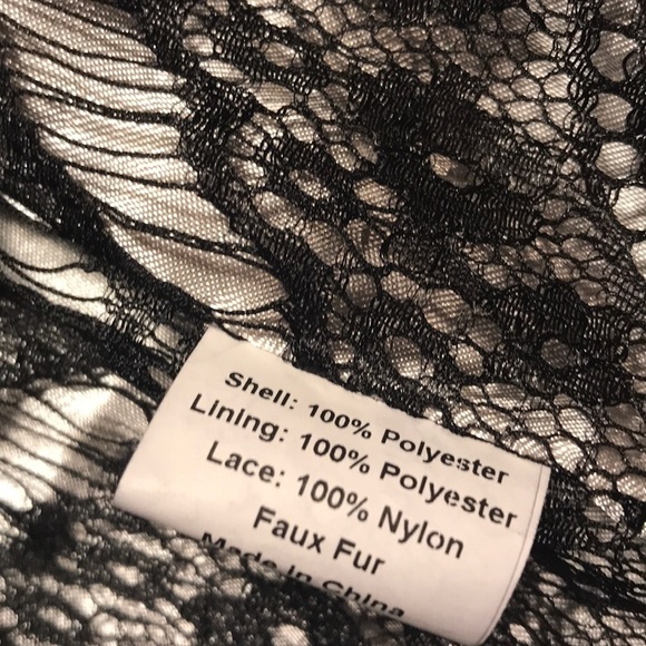 Lark size small faux fur cardigan/jacket - Picture 5 of 8